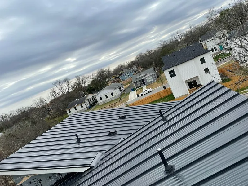 Standing seam metal roof panels with vents for Skylight Repair in Bolingbrook